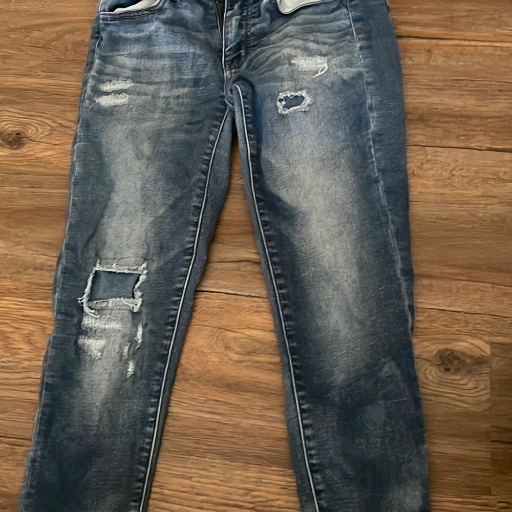 American Eagle Ripped Jeans, Super Strength